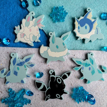 Load image into Gallery viewer, Lil' Blueberry Eevee Acrylic Charm