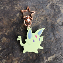 Load image into Gallery viewer, *SHINY* Lil' Espeon Acrylic Charm