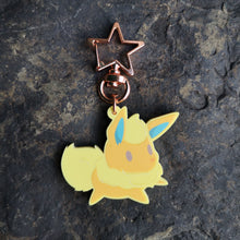 Load image into Gallery viewer, *SHINY* Lil' Flareon Acrylic Charm