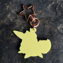 Load image into Gallery viewer, *SHINY* Lil' Flareon Acrylic Charm