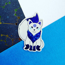 Load image into Gallery viewer, Moon and Sun Guardian Glitter Stickers