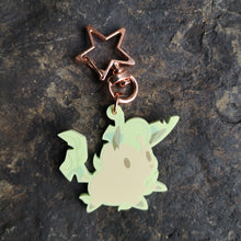 Load image into Gallery viewer, *SHINY* Lil' Leafeon Acrylic Charm