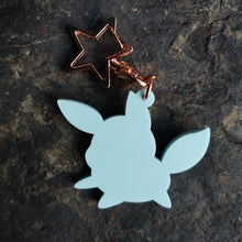 Load image into Gallery viewer, *SHINY* Lil' Umbreon Acrylic Charm