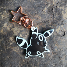 Load image into Gallery viewer, *SHINY* Lil' Umbreon Acrylic Charm