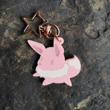 Load image into Gallery viewer, Lil&#39; Strawberry Eevee Acrylic Charm
