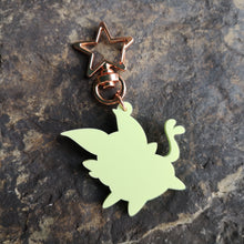 Load image into Gallery viewer, *SHINY* Lil&#39; Espeon Acrylic Charm
