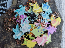 Load image into Gallery viewer, *SHINY* Lil&#39; Espeon Acrylic Charm
