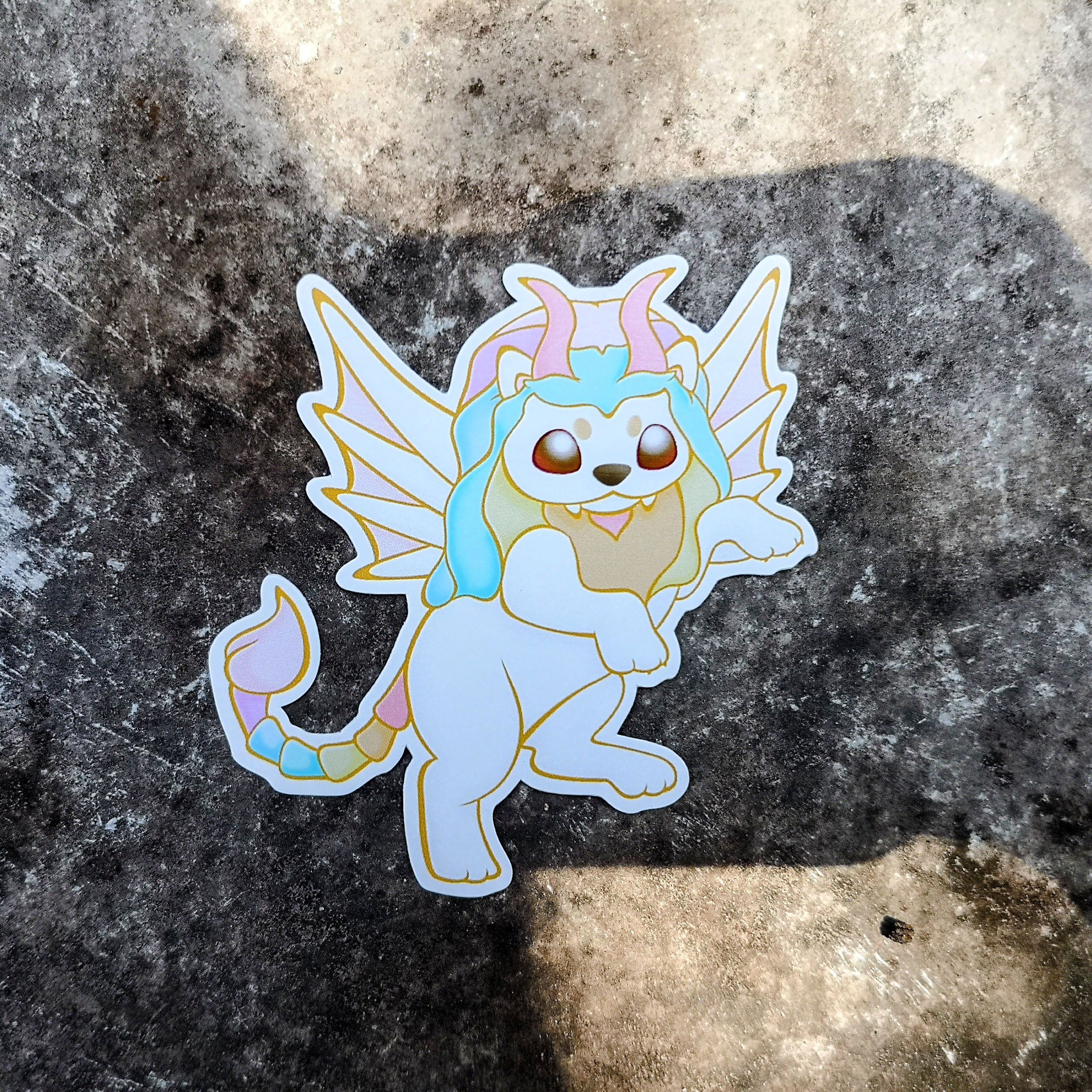 Manticore Sticker – Akadya Art