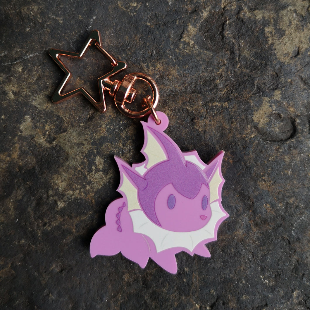 *SHINY* Lil' Vaporeon Acrylic Charm