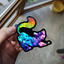 Load image into Gallery viewer, Akadya Art Cat Prismatic Sticker
