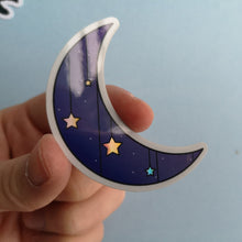 Load image into Gallery viewer, Holographic Moon Sticker
