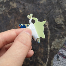 Load image into Gallery viewer, Lil&#39; Glaceon Acrylic Charm
